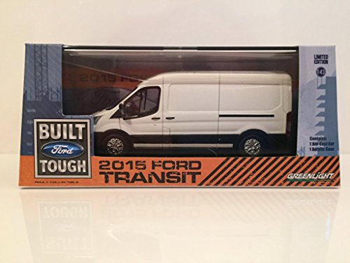 Greenlight Ford Transit 2015 Van (Weiß, 1:43, Metall, Detailliert, Erwachsene, Modellbau-Enthusiasten, Auto-Interessierte) von Greenlight