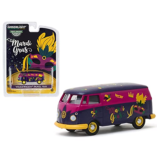 Greenlight 30126 Volkswagen Panel Van Lila Metallic Mardi Gras – 50,8 cm Hobby Exclusive 1/64 Druckguss-Modell Greenlight 30126 Volkswagen Panel Van Lila Metallic Mardi Gras – 50,8 cm Hobby Exclusive 1/64 Druckguss-Modell von Greenlight