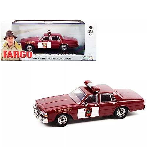 Greenlight 86610 Fargo 1987 Caprice Minnesota State Trooper 1:43 Druckgussmodell Greenlight 86610 Fargo 1987 Caprice Minnesota State Trooper 1:43 Druckgussmodell von Greenlight