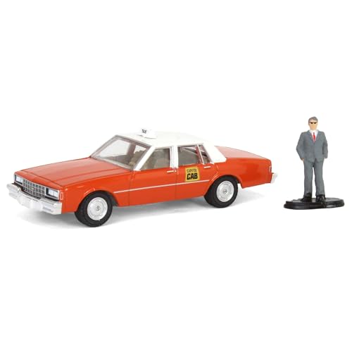 Greenlight 97150-B The Hobby Shop Series 15-1981 Chevy Impala Capitol Taxi mit Mann im Anzug Maßstab 1/64 von Greenlight