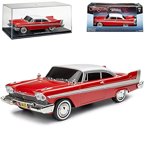 Greenlight Plymouth Fury Coupe Rot Evil Version Christine Stephen King 1956-1958 1/43 Modell Auto von Greenlight