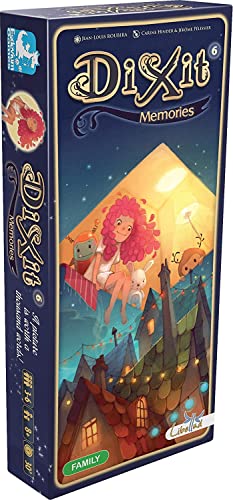 Libellud, Dixit Expansion 6: Memories, Board Game, Ages 8+, 3 to 8 Players, 30 Minutes Playing Time von Libellud