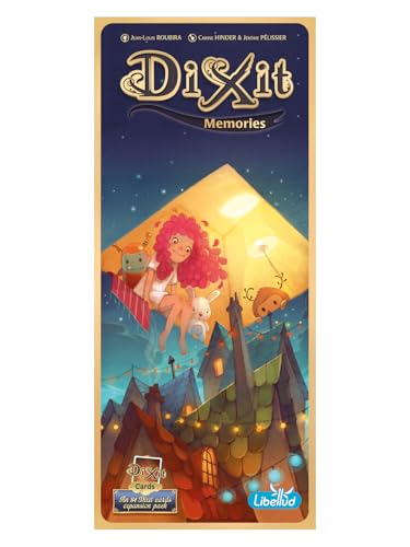 Libellud, Dixit Expansion 6: Memories, Board Game, Ages 8+, 3 to 8 Players, 30 Minutes Playing Time von Libellud