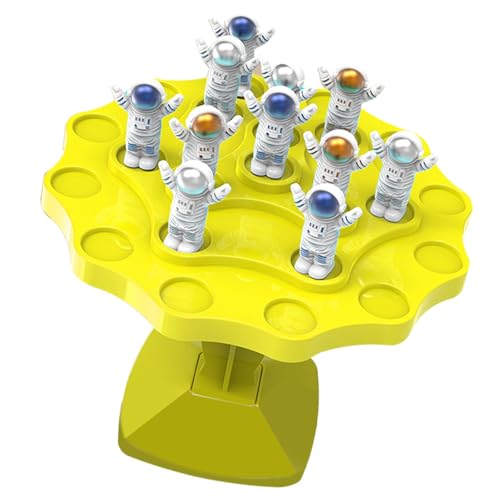 Greensen Balance Tree Board Game Toy Puzzle für , Verbesserung der Motorischen Fähigkeiten und Kognitive Entwicklung, Multiplay -Modi für Inspiration, Beinhaltet 1 Balance Tree Toy und 24 Spacemen von Greensen