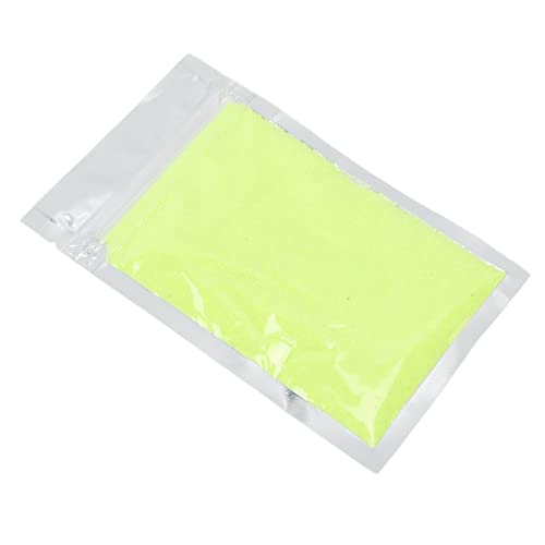 Greensen Farbiger Sand 50g Bekommt Nie Nasses Sandspielzeug für 14-18, Benutze Deine Fantasie und Bereicherte Deinen Geist (Fluoreszierendes Gelb) von Greensen