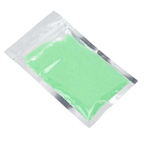 Greensen Farbiger Sand 50g Bekommt Nie Nasses Sandspielzeug für 14-18, Benutze Deine Fantasie und Bereicherte Deinen Geist (Green) von Greensen