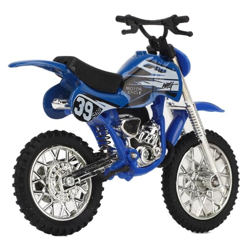 Greensen Legierung Motorradspielzeugverzierung für, Lebensechtes Design, Weihnachten, Tragbare Größe (Blue) von Greensen