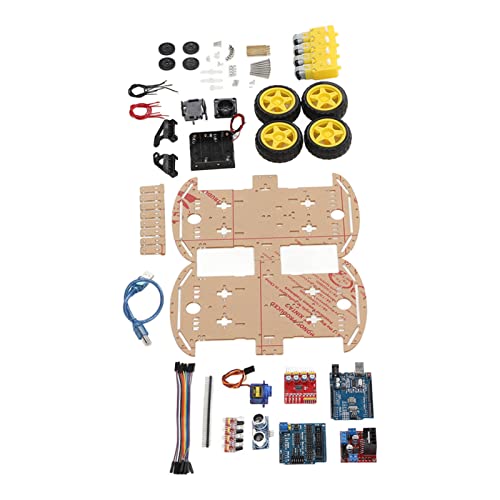 Greensen Tracking Motor Roboter Car Chassis Kit Ausgezeichnete Komponenten mit Drehzahlmessercode für Geschwindigkeits- und Distanzsystem für -Roboter Smart Car Plattform Greensen Tracking Motor Roboter Car Chassis Kit Ausgezeichnete Komponenten mit Drehzahlmessercode für Geschwindigkeits- und Distanzsystem für -Roboter Smart Car Plattform von Greensen