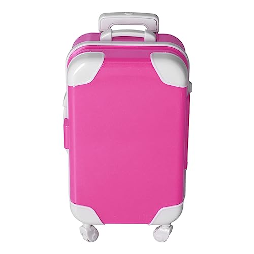 Greensen Travel Doll Dolls Lebendige und Exquisite Gepäckbox/Cover für Rollenspiele Geschenke für (PJ-459-01 Trolley-Box Pulver) von Greensen