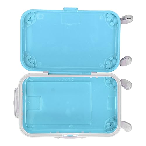 Greensen Travel Doll Dolls Lebendige und Exquisite Gepäckbox/Cover für Rollenspiele Geschenke für (PJ-459-06 Trolley-Koffer himmelblau) von Greensen
