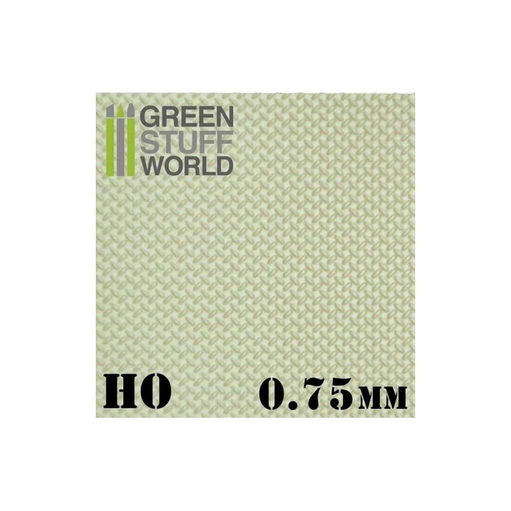 ABS Plasticard - DIAMOND HO 0.75mm von Greenstuff World