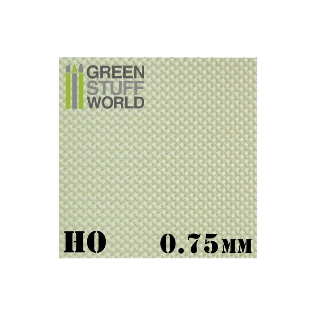 'ABS Plasticard - DIAMOND HO 0.75mm' von Greenstuff World