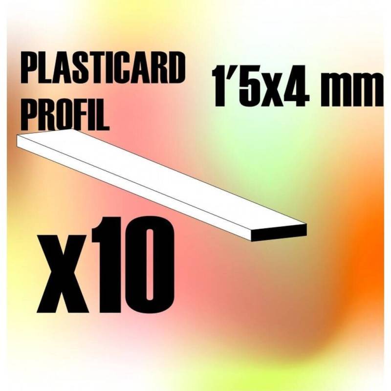'ABS Plasticard - Profile PLAIN 4mm' von Greenstuff World