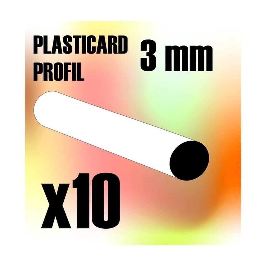 'ABS Plasticard - Profile ROD 3 mm' von Greenstuff World