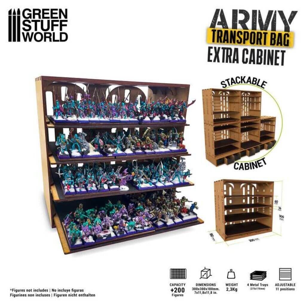 'Army Transporttasche - Extra Cabinet M' von Greenstuff World