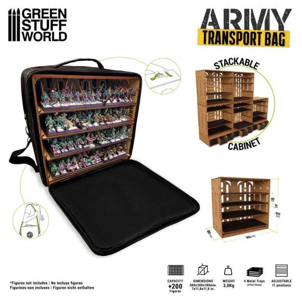 'Army Transporttasche - M' von Greenstuff World