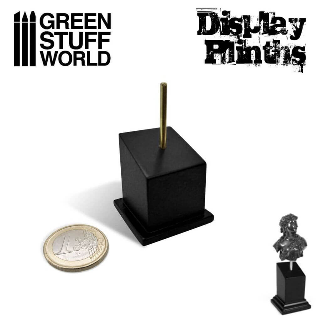 Büste Holzsockel 2.5x2.5cm Schwarz Büste Holzsockel 2.5x2.5cm Schwarz von Greenstuff World