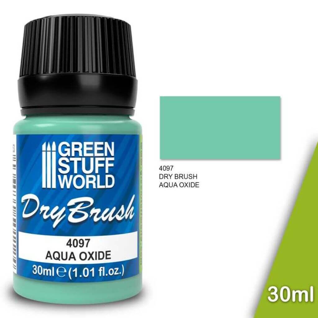 Dry Brush - AQUA OXIDE 30 ml Dry Brush - AQUA OXIDE 30 ml von Greenstuff World