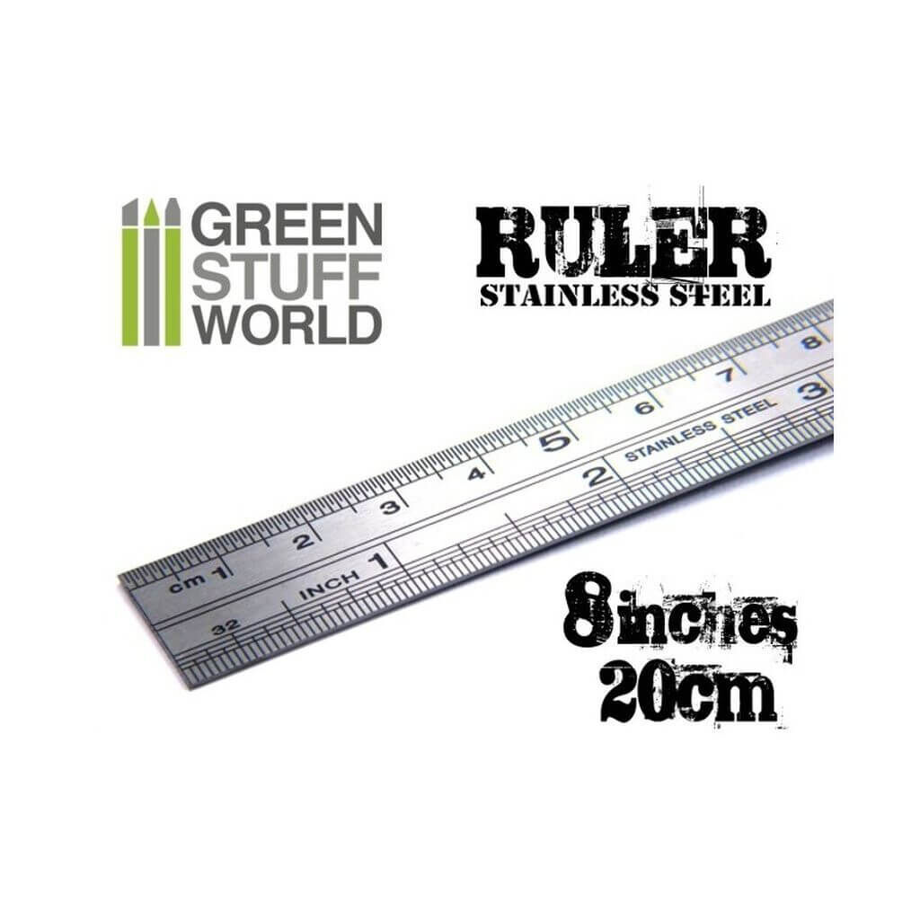 Edelstahl-Metall-Lineal Edelstahl-Metall-Lineal von Greenstuff World