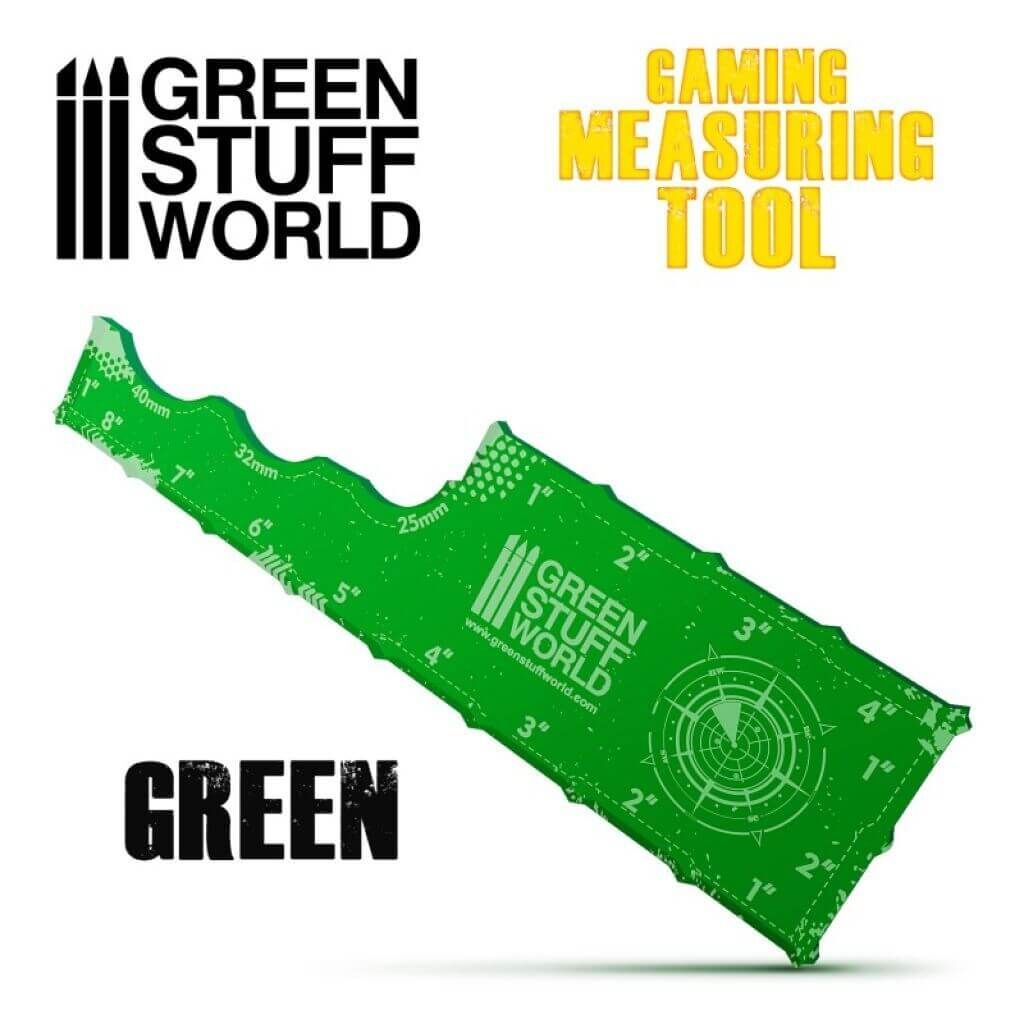 'Gaming Measuring Tool - Green' von Greenstuff World