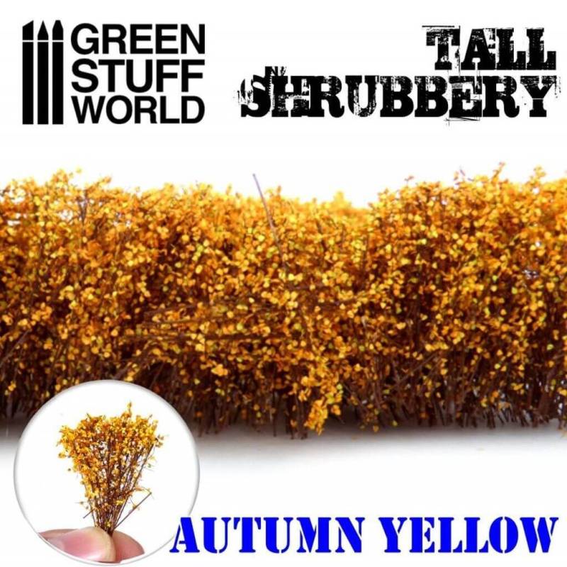 'Hohes Gebüsch - Herbstliches Gelb' von Greenstuff World