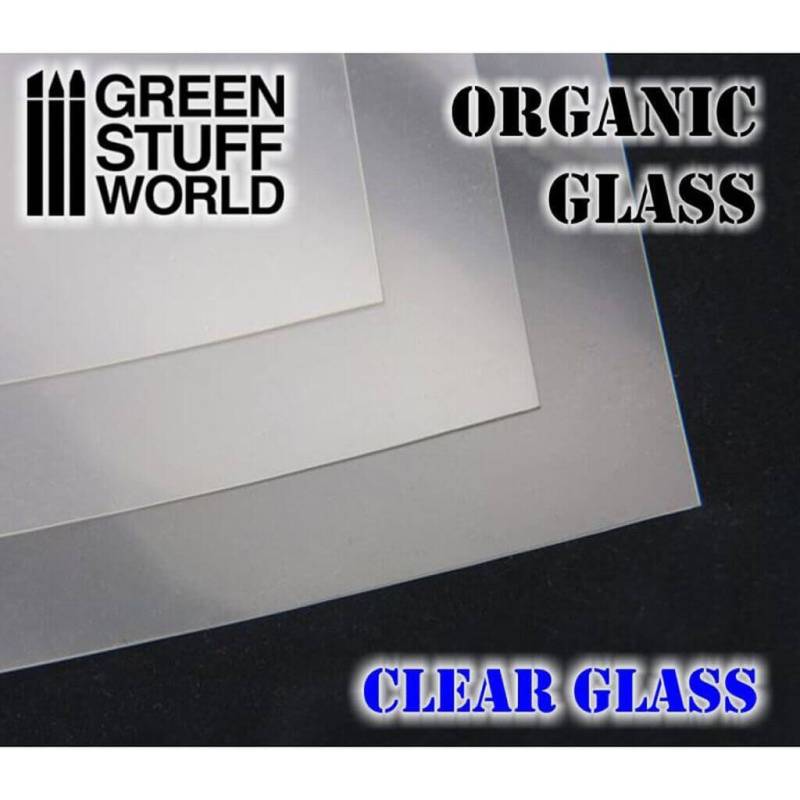'Klare organische Glasplatte' von Greenstuff World