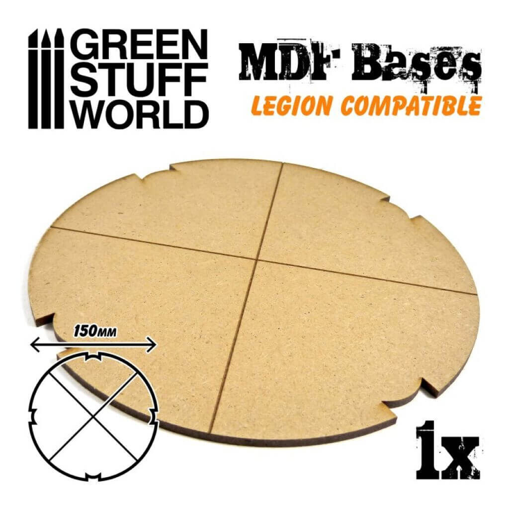 'MDF Bases - Round 150 mm (Legion)' von Greenstuff World