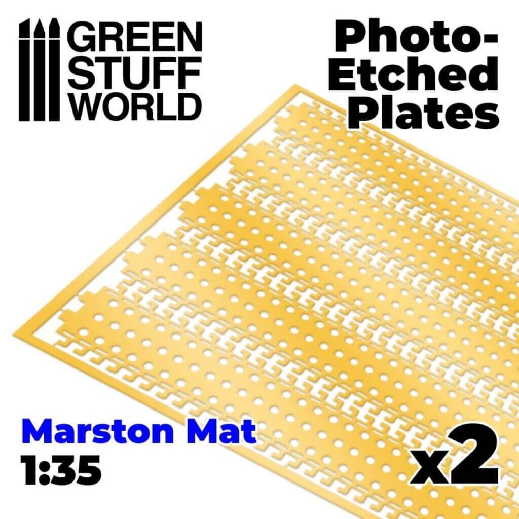 Messing / Etch Brass Sandblech MARSTON MATS 1/35 von Greenstuff World