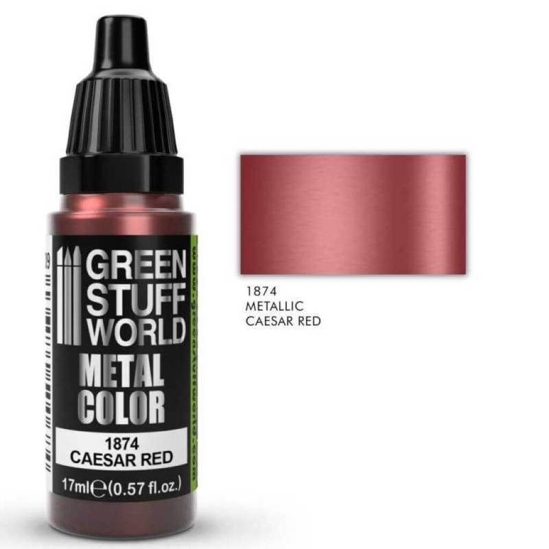 Metallic Paint CAESAR RED