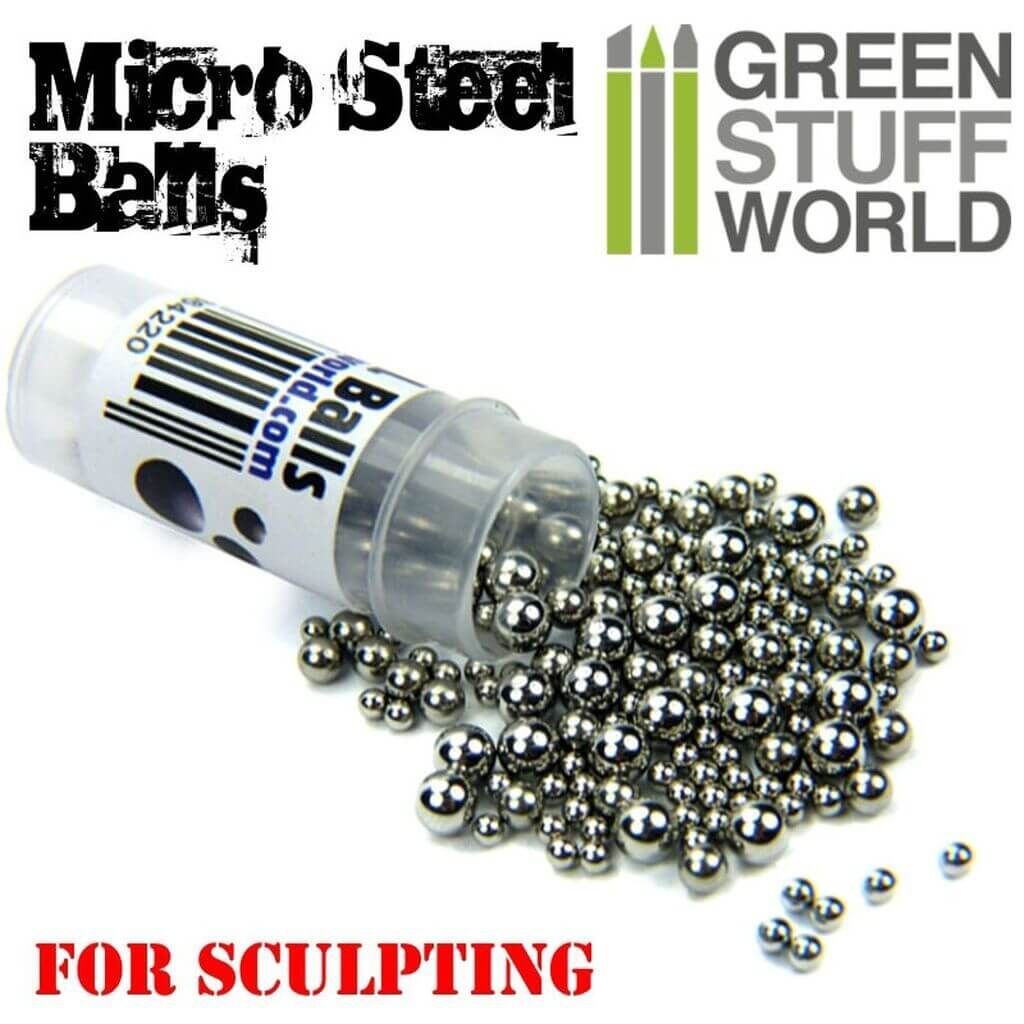 Mikrostahlkugeln (2-4mm) von Greenstuff World