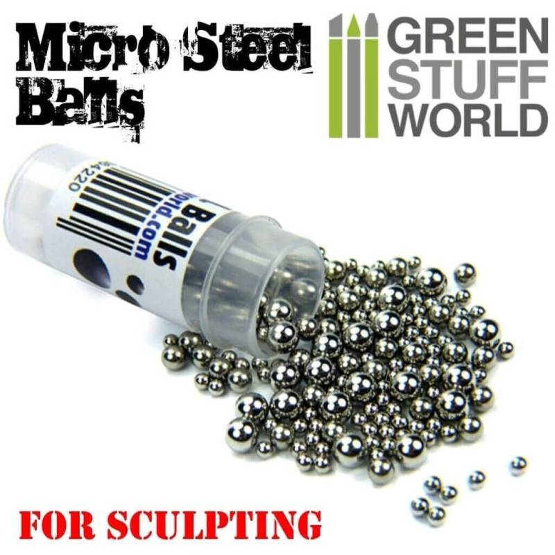 'Mikrostahlkugeln (2-4mm)' von Greenstuff World
