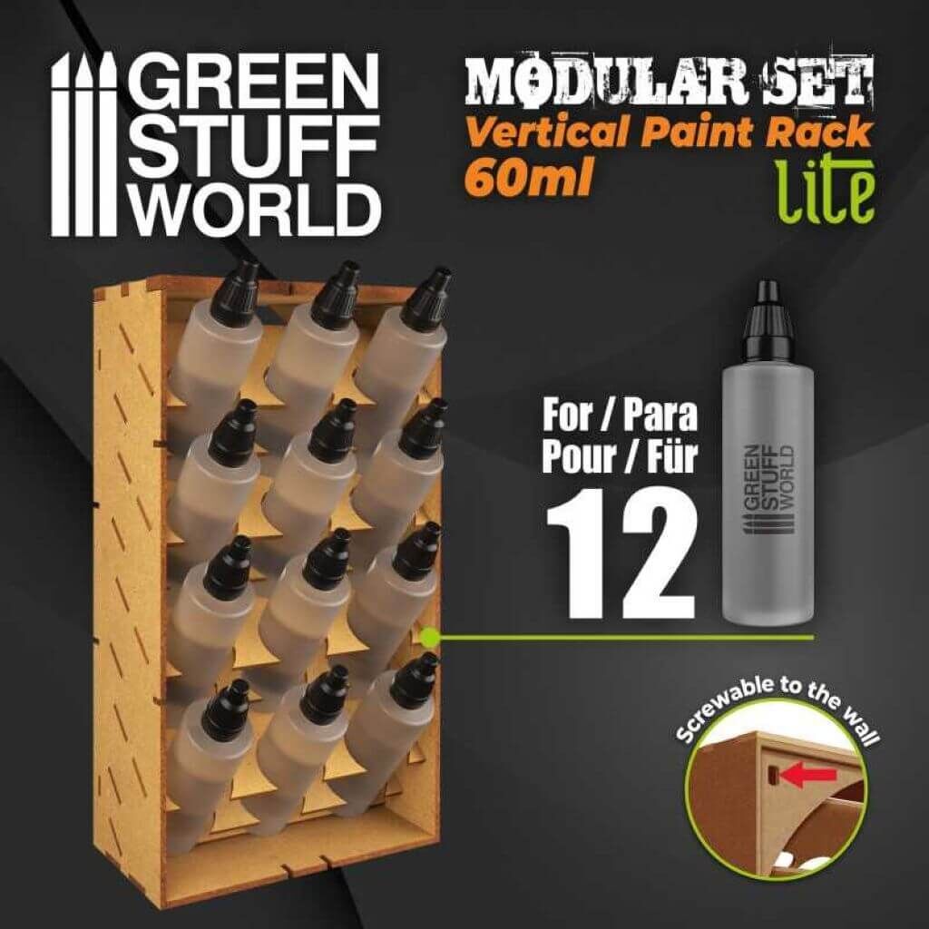 'Modularer Farbhalter 60ml - LITE - Vertikal' von Greenstuff World