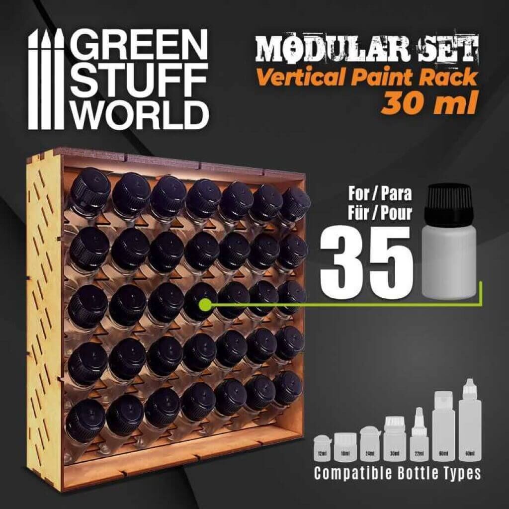 Modularer Farbhalter - Vertikal 30ml. von Greenstuff World