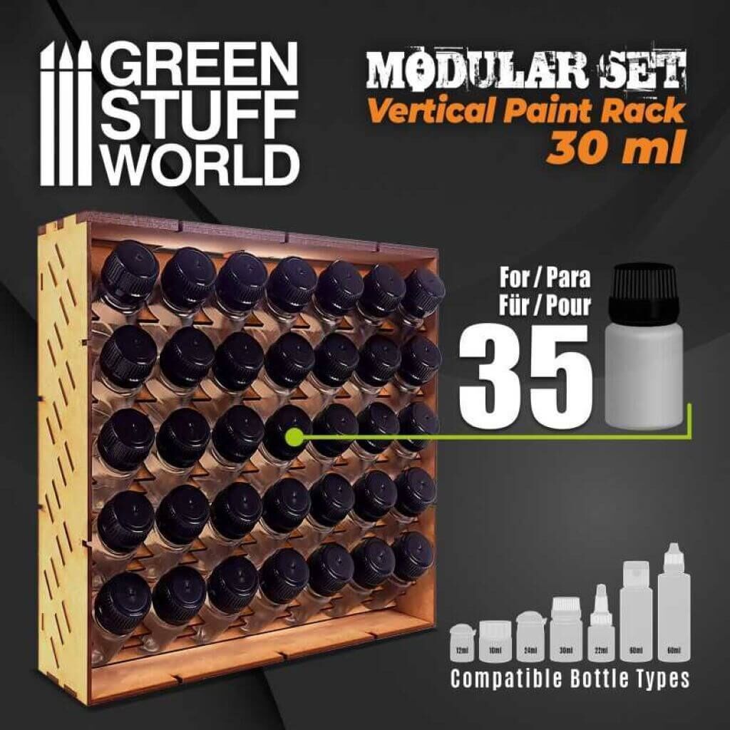 Modularer Farbhalter - Vertikal 30ml. Modularer Farbhalter - Vertikal 30ml. von Greenstuff World