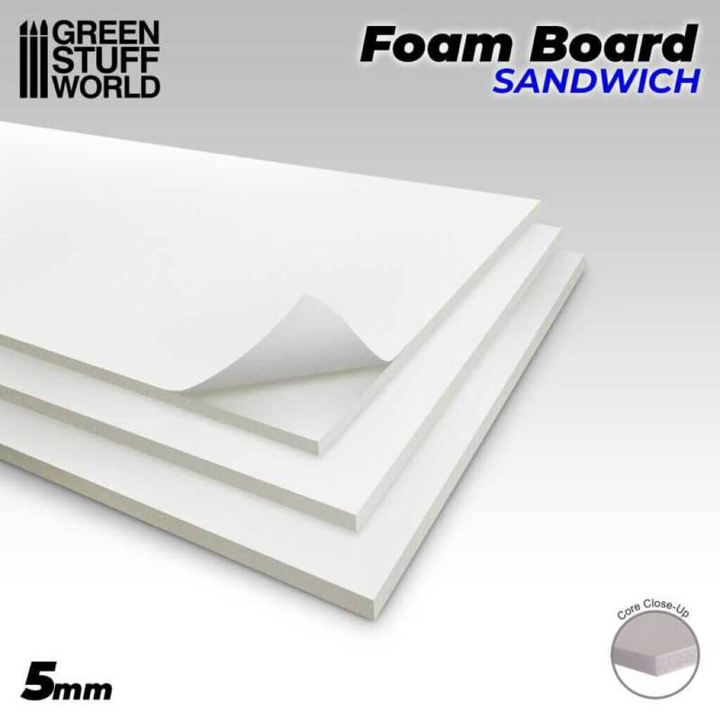 Schaumplatte 5 mm Schaumplatte 5 mm von Greenstuff World