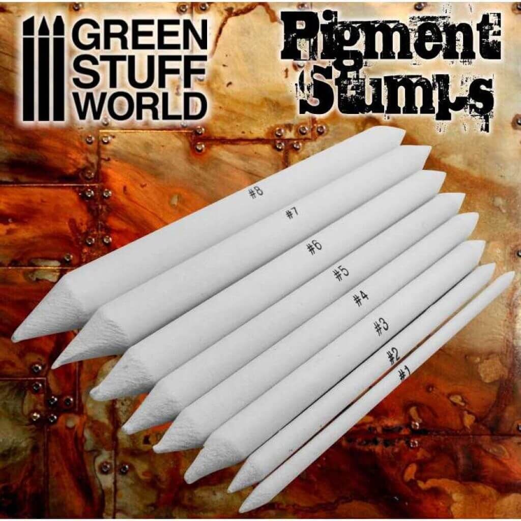 'Set 8x Pigment Blending Stumps' von Greenstuff World