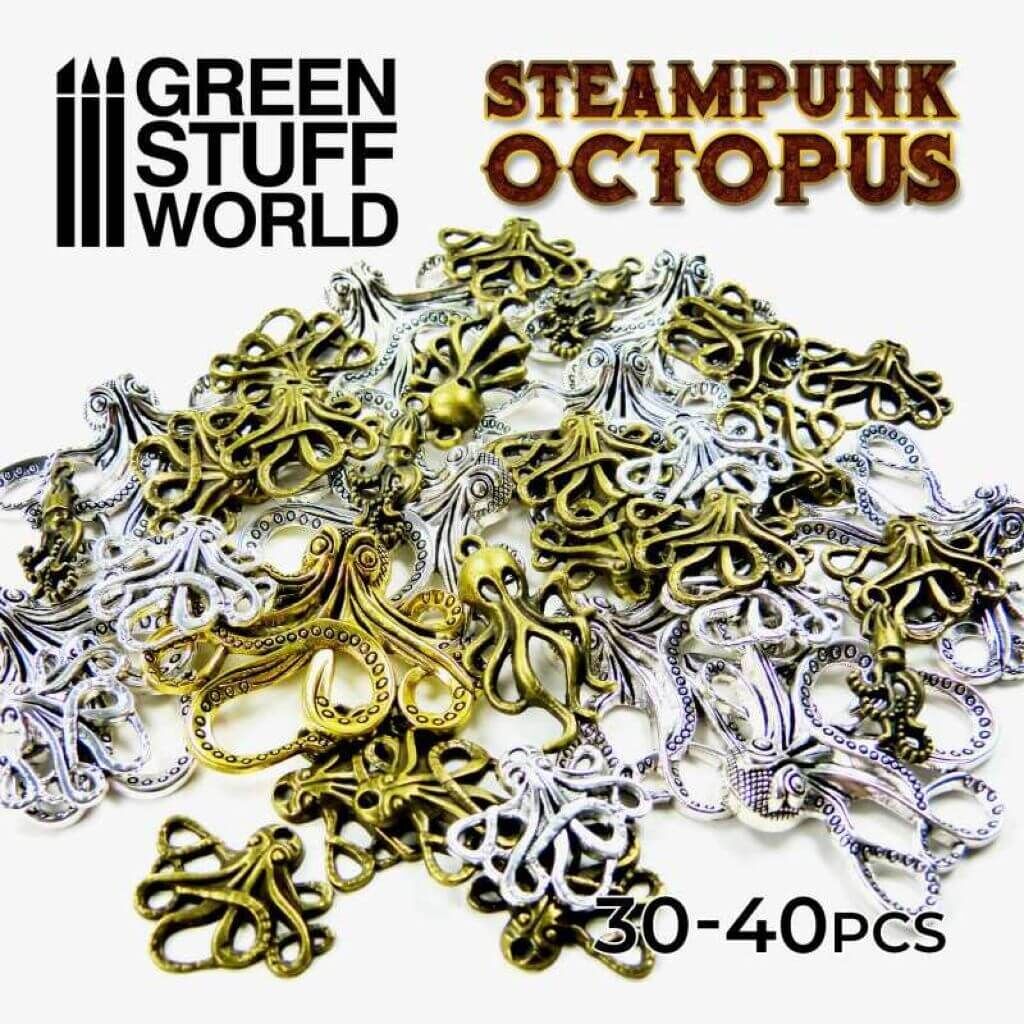 'SteamPunk OCTOPUS Beads 85gr' von Greenstuff World