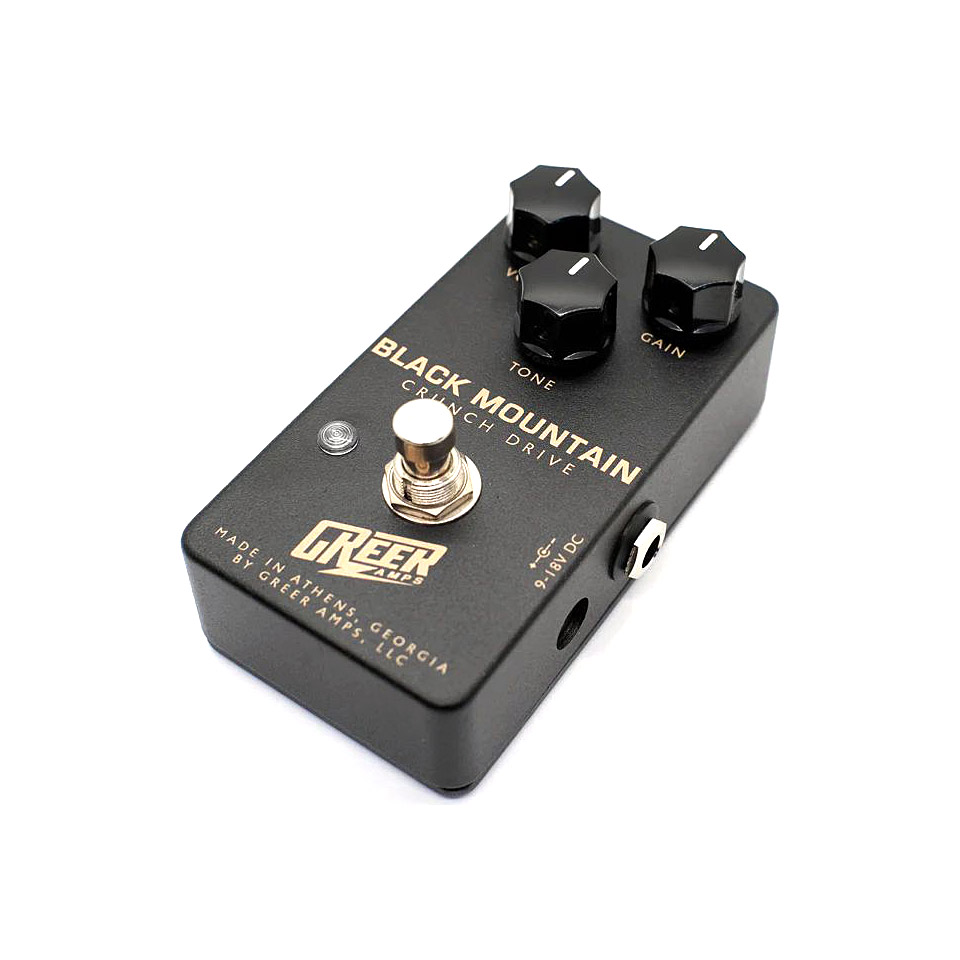 Greer Amps Black Mountain Crunch Drive Effektgerät E-Gitarre von Greer Amps