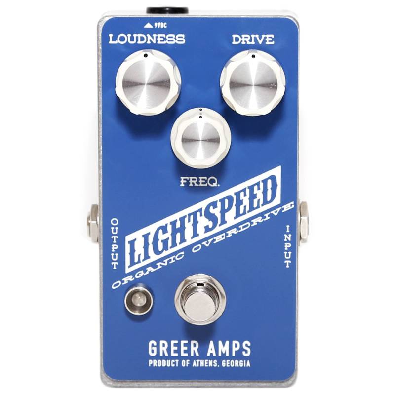 Greer Amps Lightspeed Organic Overdrive Effektgerät E-Gitarre von Greer Amps