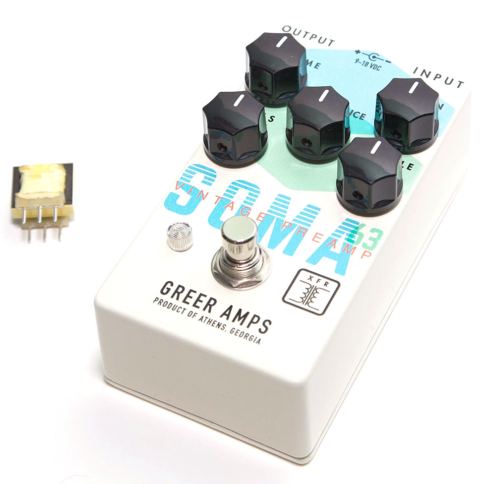 Greer Amps SOMA 63 Vintage Preamp Effektgerät E-Gitarre Greer Amps SOMA 63 Vintage Preamp Effektgerät E-Gitarre von Greer Amps
