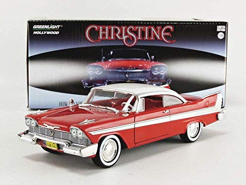 Greenlight 84071 Druckguss-Modellauto 1958 Plymouth Fury Red Christine (1983) von Grehge