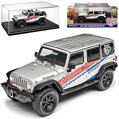 Jeep Wrangler Unlimited Rubicon JK 5 Türer Silber 2007-2018 1/43 Greenlight Modell Auto mit individiuellem Wunschkennzeichen Jeep Wrangler Unlimited Rubicon JK 5 Türer Silber 2007-2018 1/43 Greenlight Modell Auto mit individiuellem Wunschkennzeichen von Grenlight