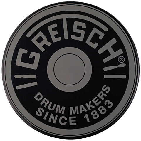 Gretsch Drums 12" Grey Round Badge Logo Practise Pad Übungspad Gretsch Drums 12" Grey Round Badge Logo Practise Pad Übungspad von Gretsch Drums