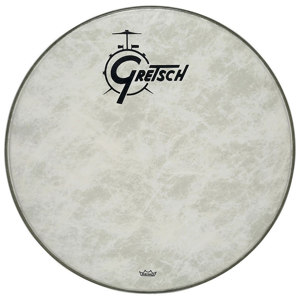 Gretsch Drums 20" Fiberskyn Resonant Logo Head Bass-Drum-Fell Gretsch Drums 20" Fiberskyn Resonant Logo Head Bass-Drum-Fell von Gretsch Drums