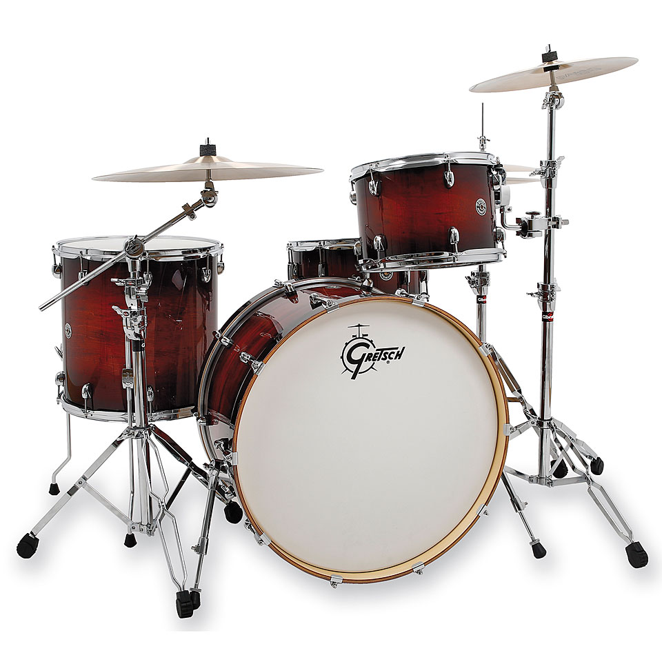 Gretsch Drums Catalina Club 24" Gloss Antique Burst Drumset Schlagzeug Gretsch Drums Catalina Club 24" Gloss Antique Burst Drumset Schlagzeug von Gretsch Drums