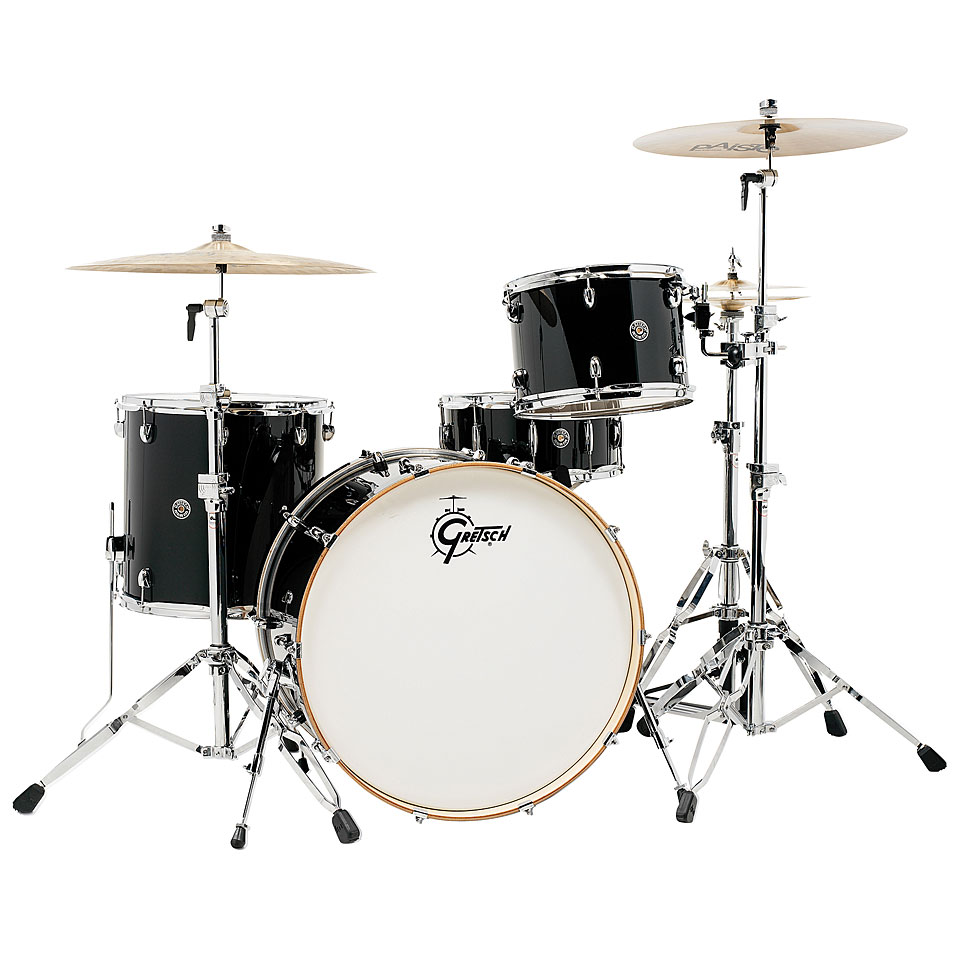 Gretsch Drums Catalina Club 24" Piano Black Drumset Schlagzeug Gretsch Drums Catalina Club 24" Piano Black Drumset Schlagzeug von Gretsch Drums