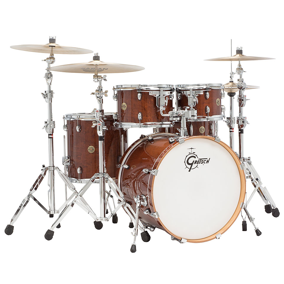 Gretsch Drums Catalina Maple 22" Walnut Glaze Shellset Schlagzeug Gretsch Drums Catalina Maple 22" Walnut Glaze Shellset Schlagzeug von Gretsch Drums