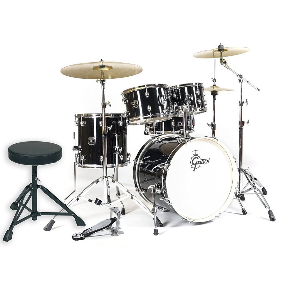 Gretsch Drums Energy 20" Black Complete Drumset Schlagzeug Gretsch Drums Energy 20" Black Complete Drumset Schlagzeug von Gretsch Drums