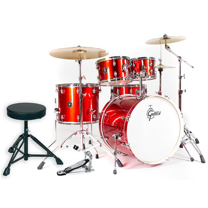 Gretsch Drums Energy 22" Red Complete Drumset Schlagzeug von Gretsch Drums