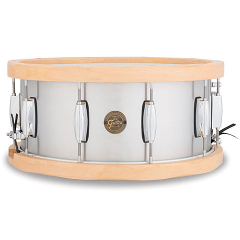 Gretsch Drums Full Range 14" x 6,5", Aluminum / Wood Hoop Snare Snare von Gretsch Drums